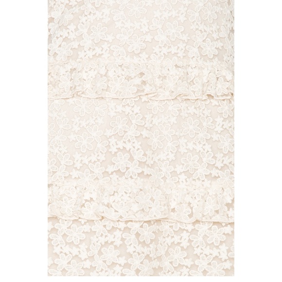 Women's Line + Dot ivory sheer floral lace dress - Picture 4 of 7